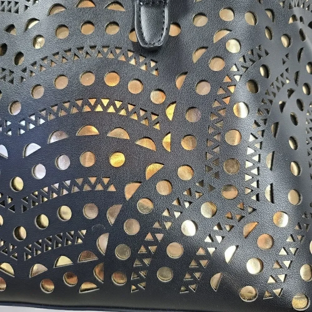 Max Edition Large Satchel with Cutouts